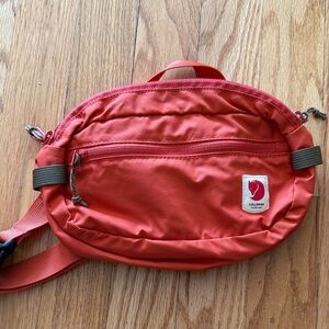 Fjallraven OS High Coast Hip Pack Orange or Crossbody Bag great pre owned cond